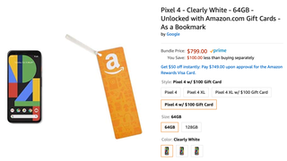 Amazon's Throwing In $100 Gift Cards With Unlocked Pixel 4 Preorders